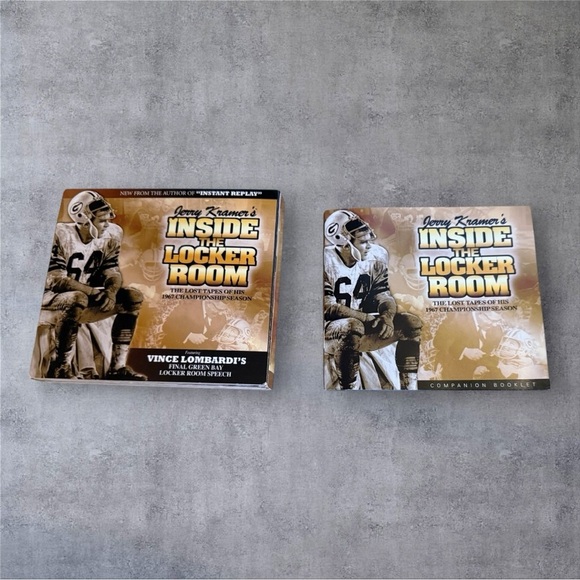 JERRY KRAMER'S "Inside the Locker Room" CD Set & Companion Photo Booklet - Picture 8 of 8